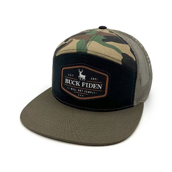 Buck Fiden Woven Patch Hat