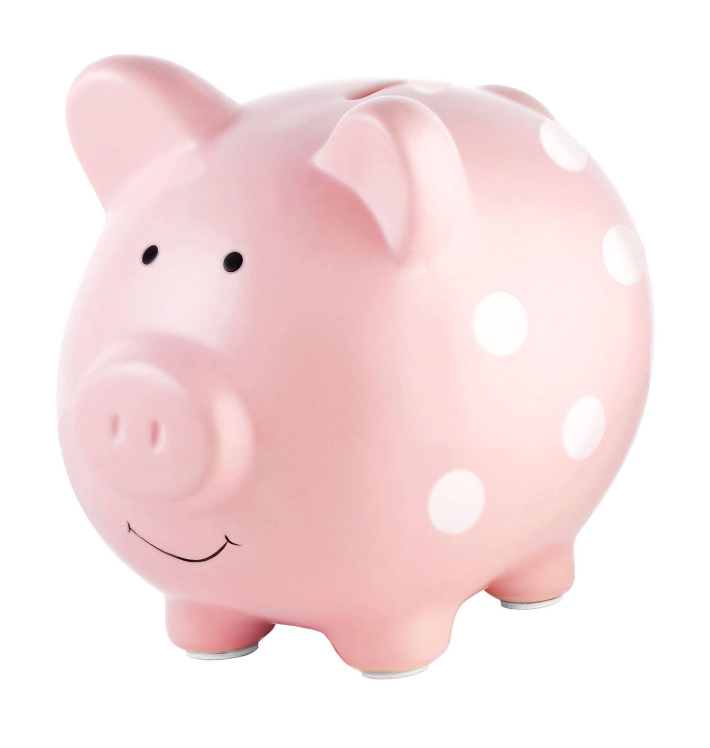 Polka Dot Piggy Bank, Money Bank for Baby or Kids