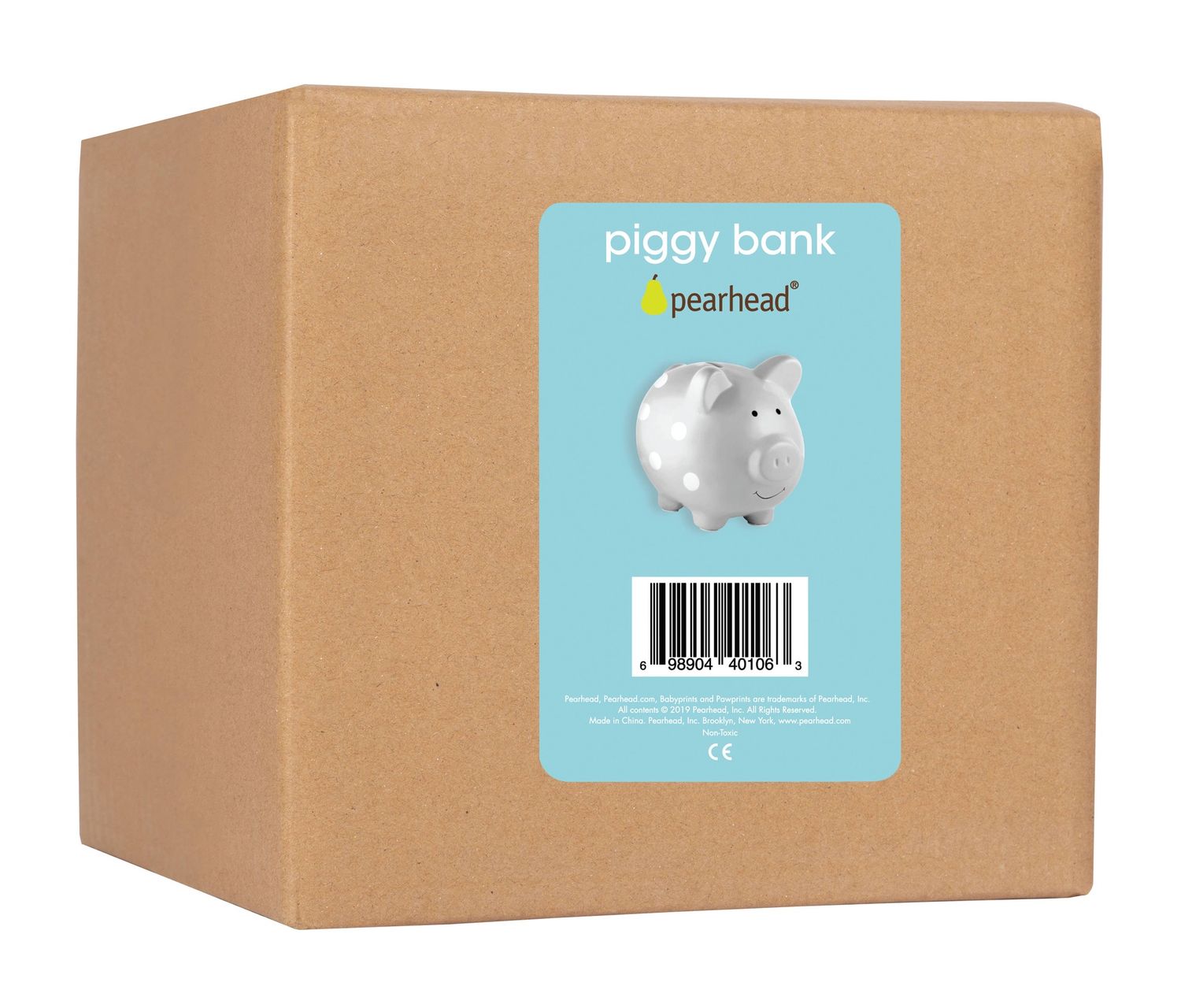 Polka Dot Piggy Bank, Money Bank for Baby or Kids