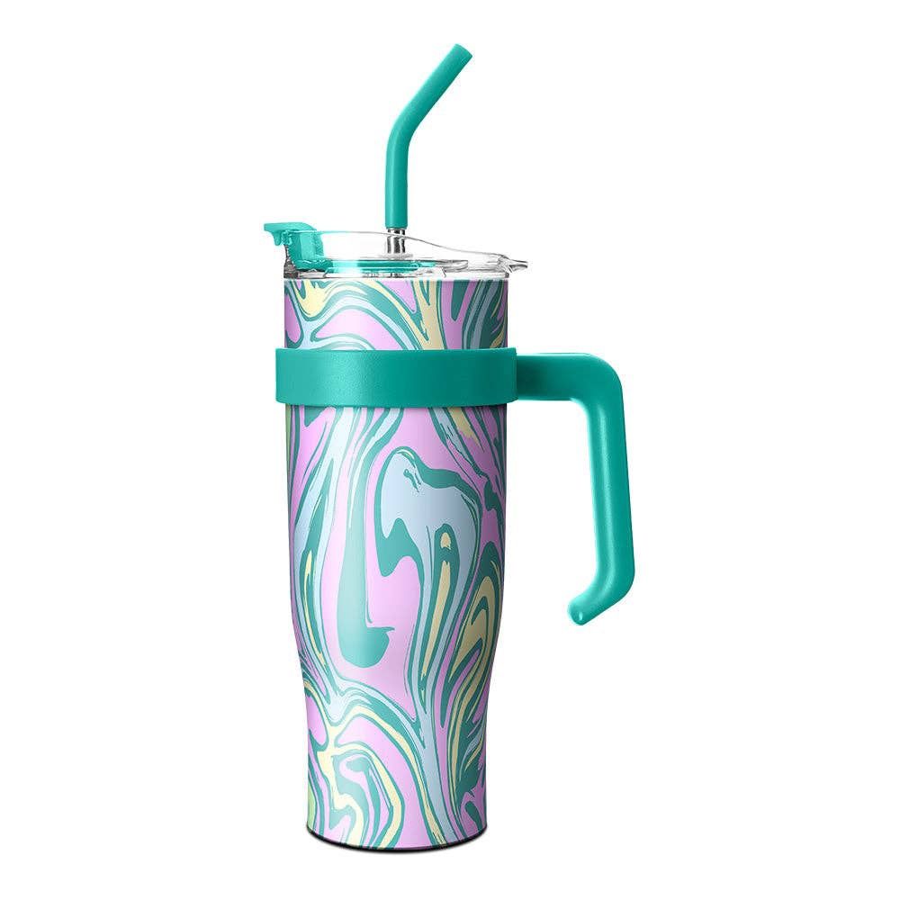 40oz Mug with Comfort-Grip Handle, BPA-Free, Durable and Easy to Carry