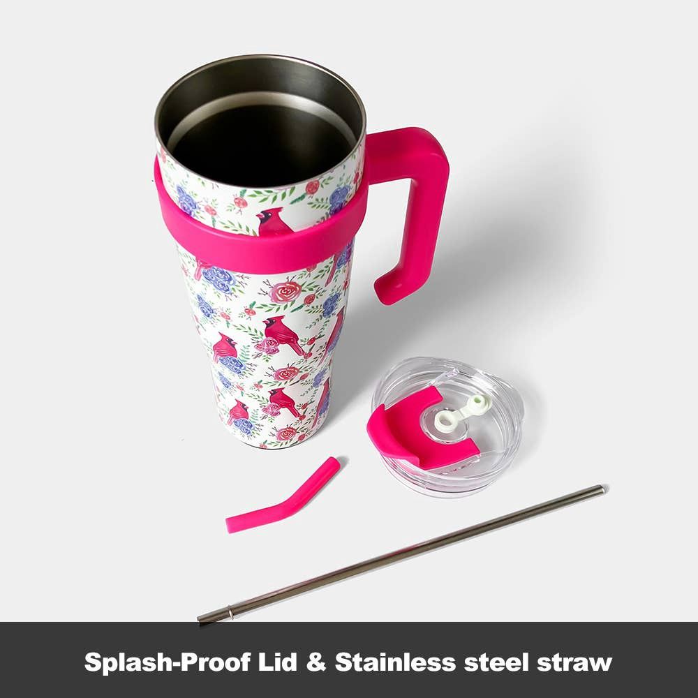 40oz Mug with Comfort-Grip Handle, BPA-Free, Durable and Easy to Carry
