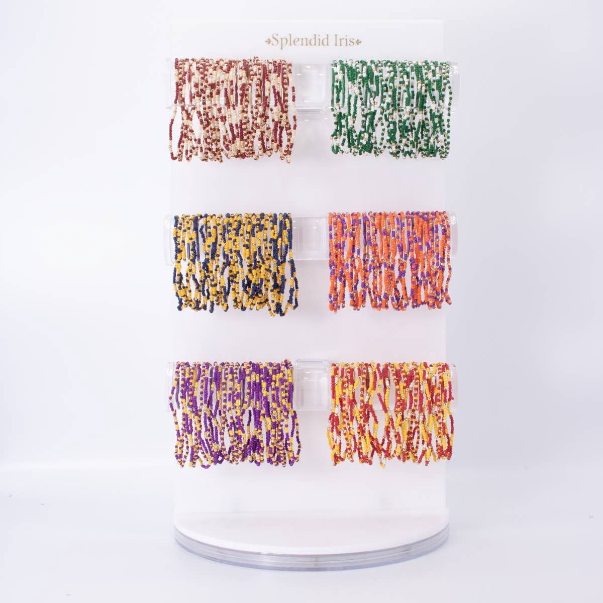 Stretch Seed Bead GAME DAY Bracelets Stretch Seed Bead GAME DAY Bracelets