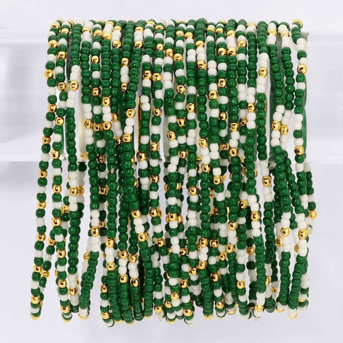Stretch Seed Bead GAME DAY Bracelets Stretch Seed Bead GAME DAY Bracelets