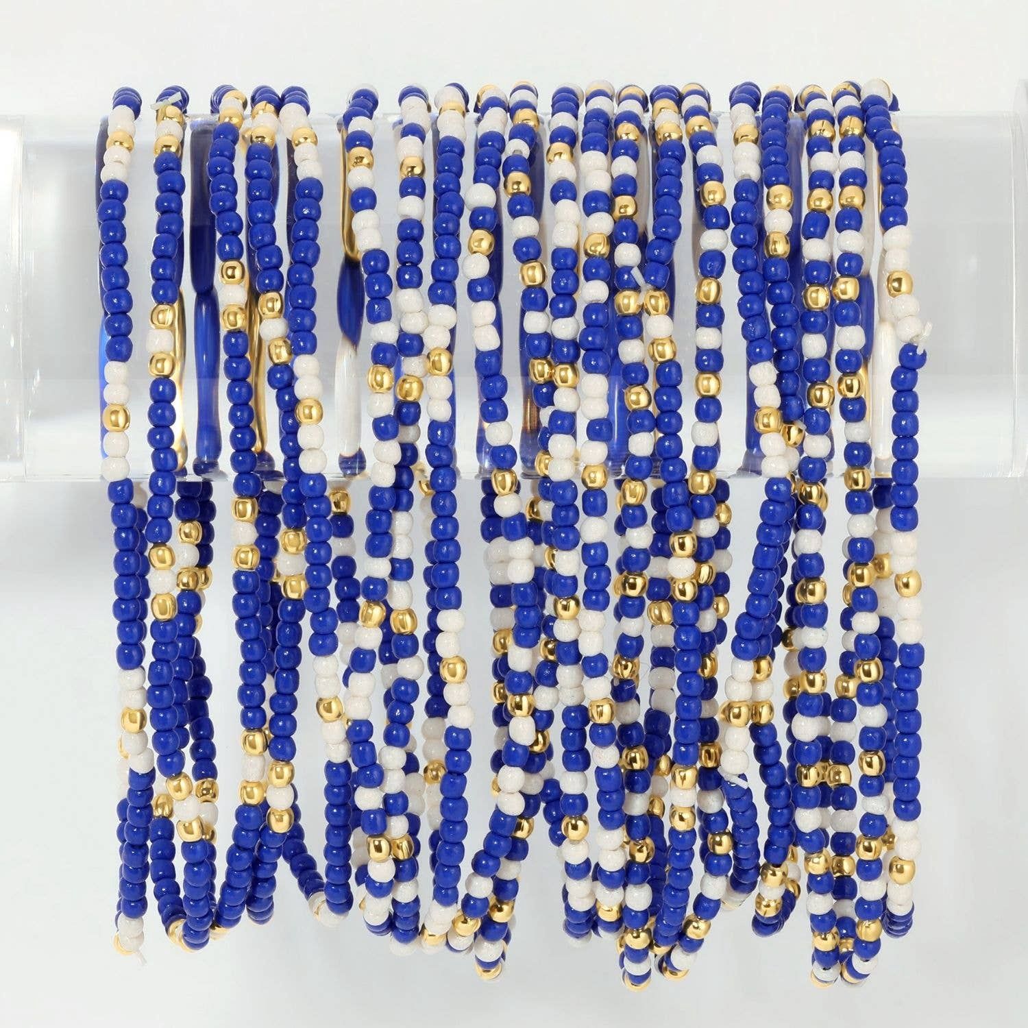 Stretch Seed Bead GAME DAY Bracelets Stretch Seed Bead GAME DAY Bracelets