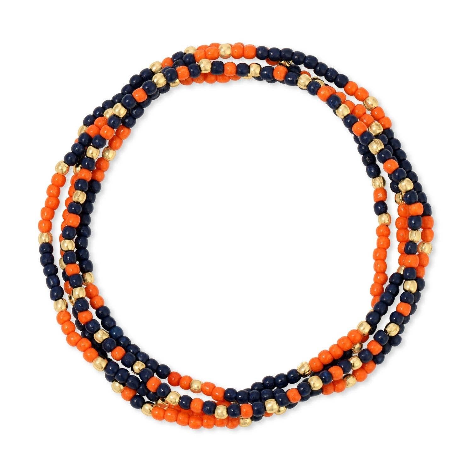 Stretch Seed Bead GAME DAY Bracelets Stretch Seed Bead GAME DAY Bracelets