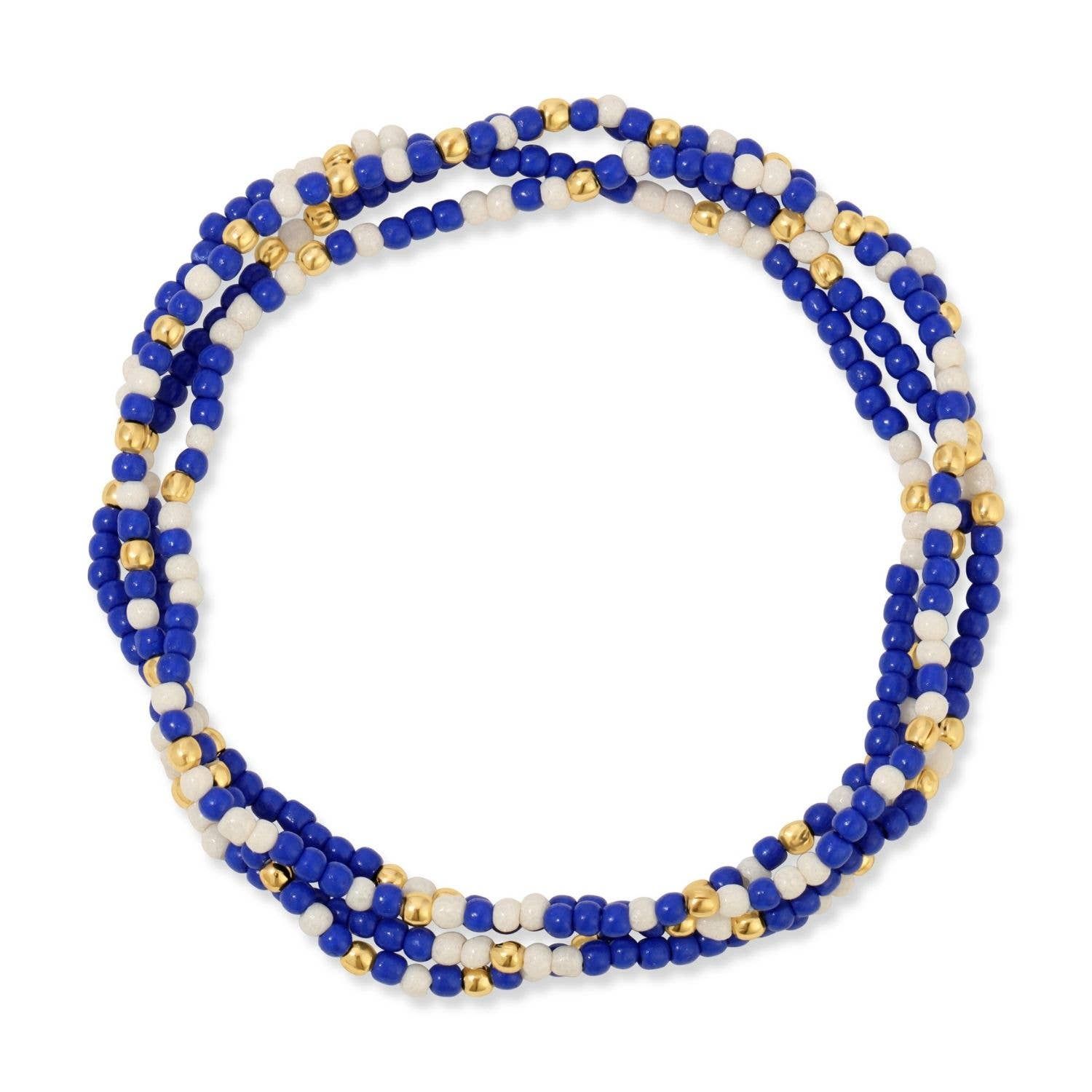 Stretch Seed Bead GAME DAY Bracelets Stretch Seed Bead GAME DAY Bracelets