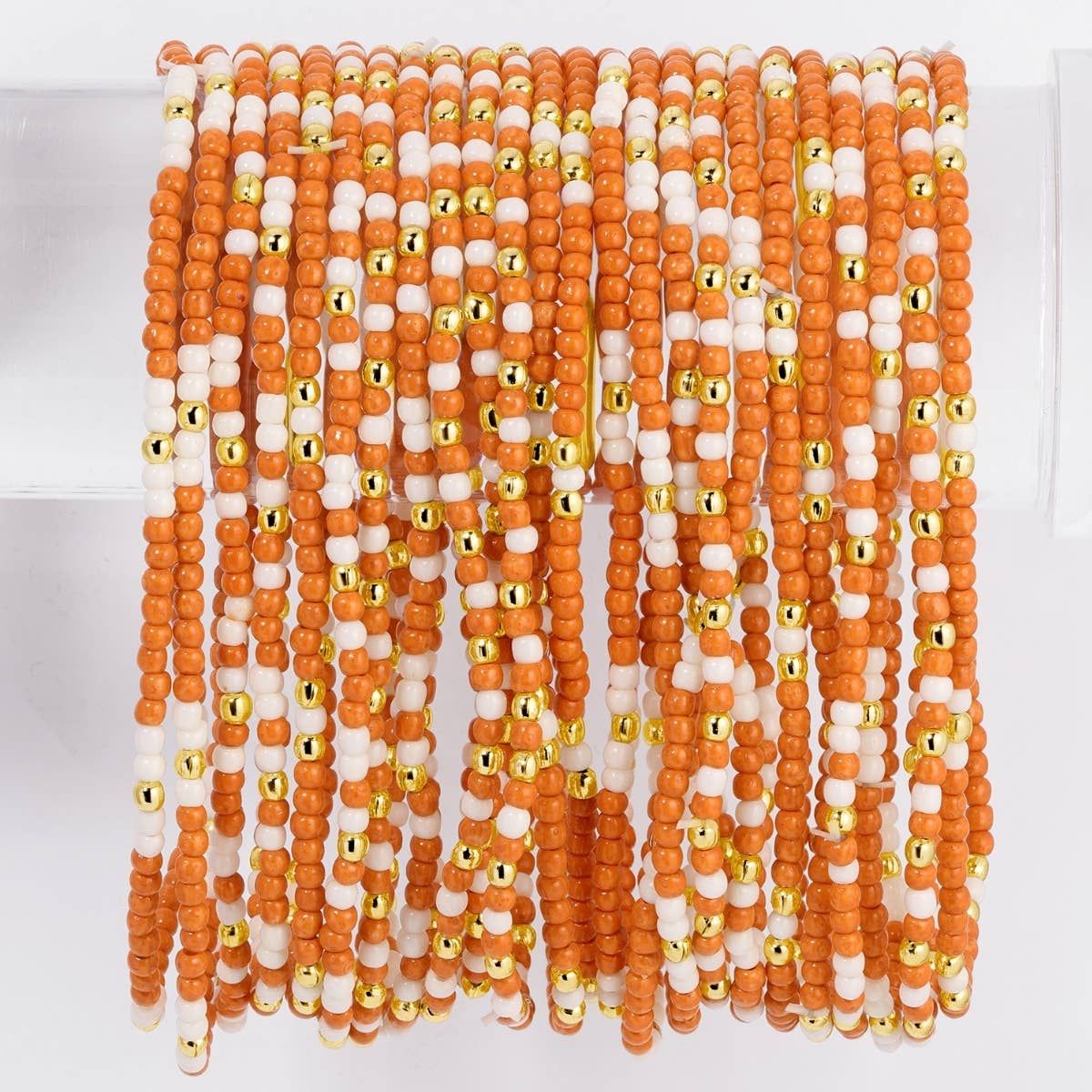 Stretch Seed Bead GAME DAY Bracelets