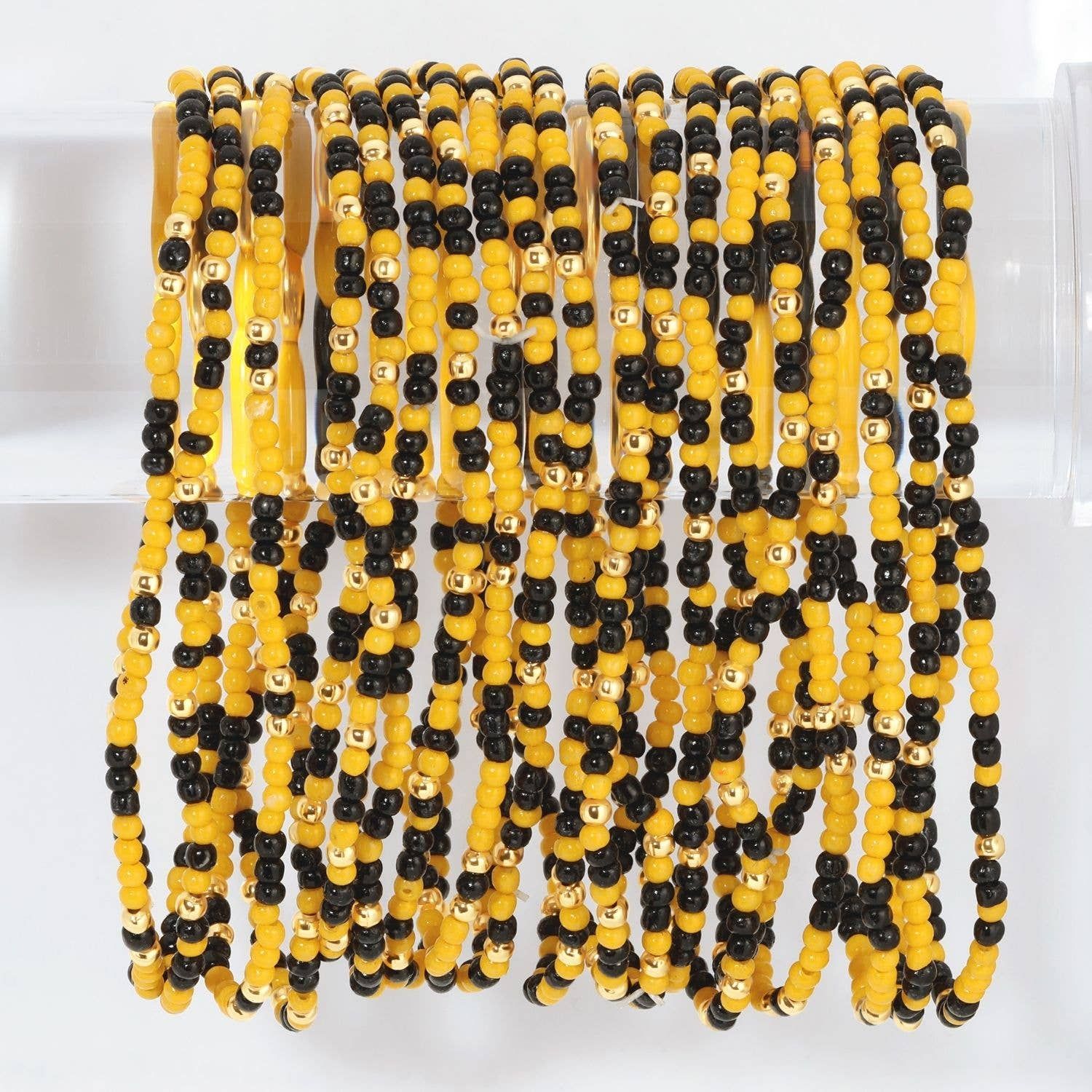 Stretch Seed Bead GAME DAY Bracelets Stretch Seed Bead GAME DAY Bracelets