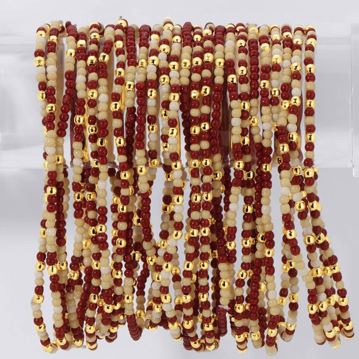 Stretch Seed Bead GAME DAY Bracelets Stretch Seed Bead GAME DAY Bracelets