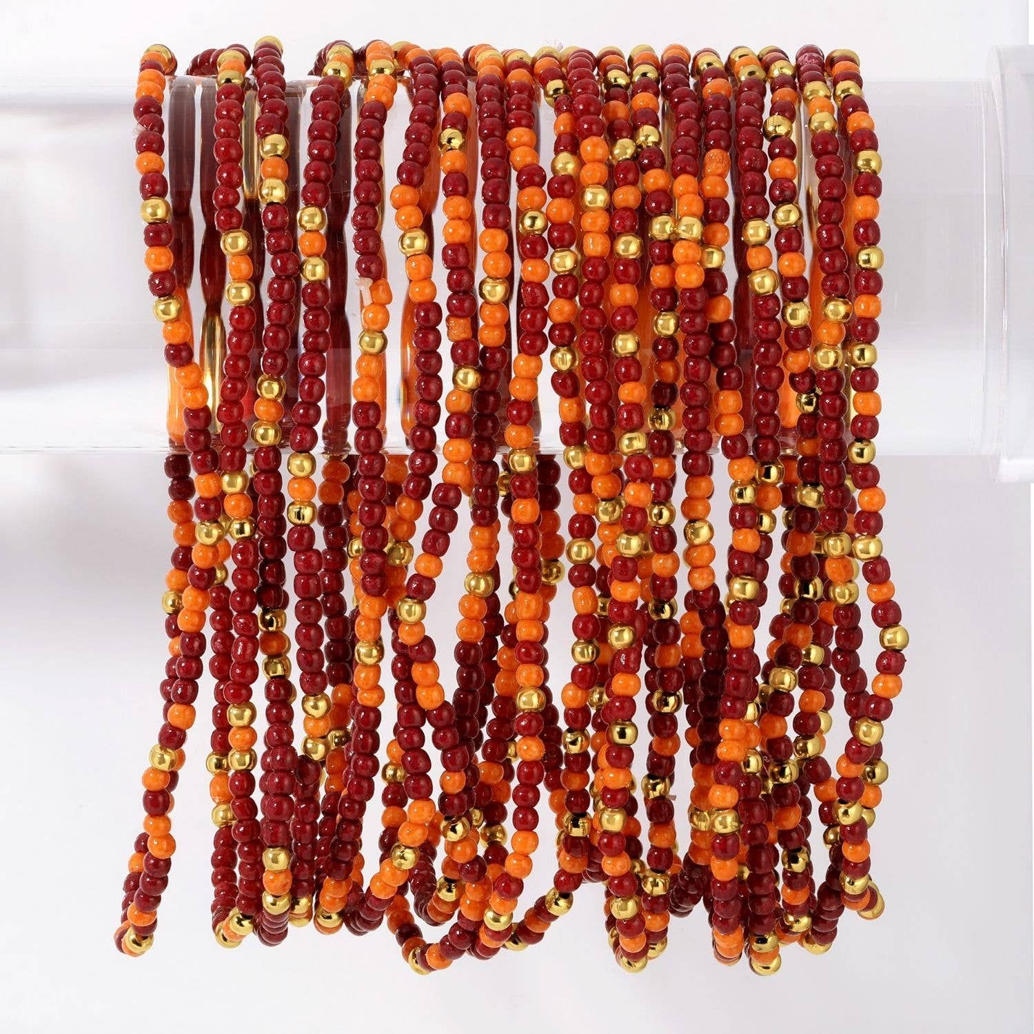Stretch Seed Bead GAME DAY Bracelets Stretch Seed Bead GAME DAY Bracelets