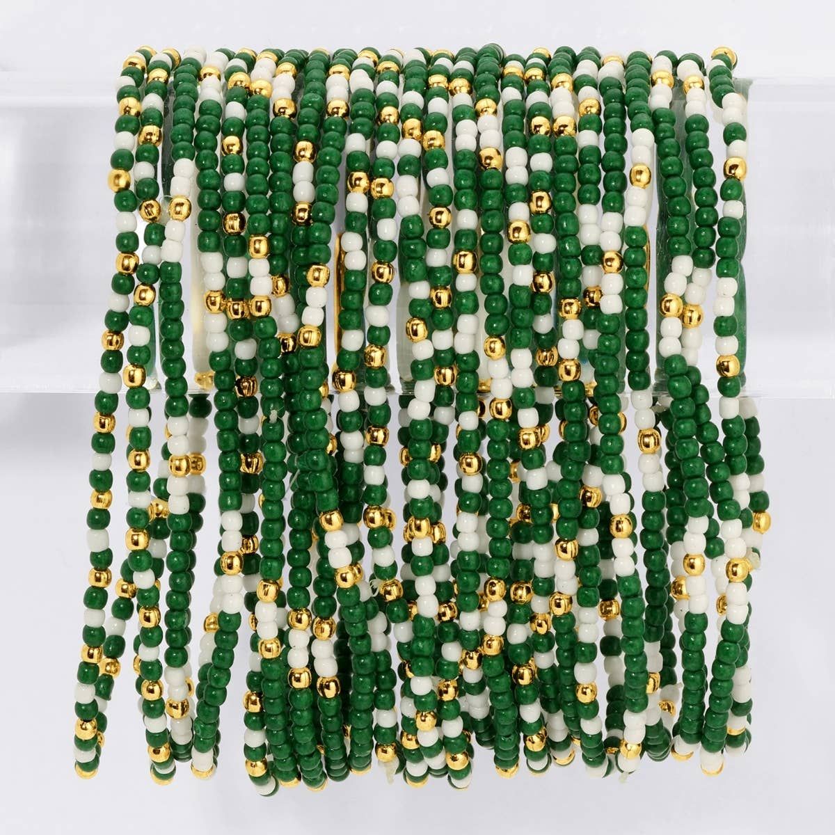 Stretch Seed Bead GAME DAY Bracelets Stretch Seed Bead GAME DAY Bracelets