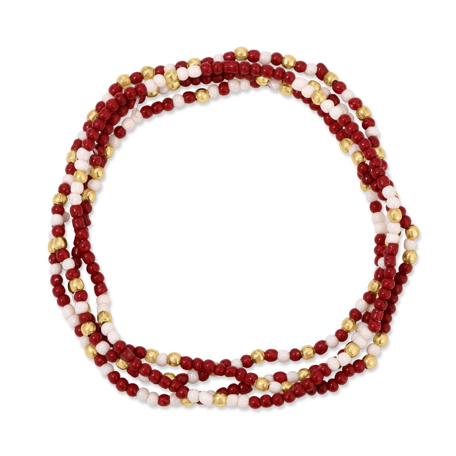 Stretch Seed Bead GAME DAY Bracelets Stretch Seed Bead GAME DAY Bracelets