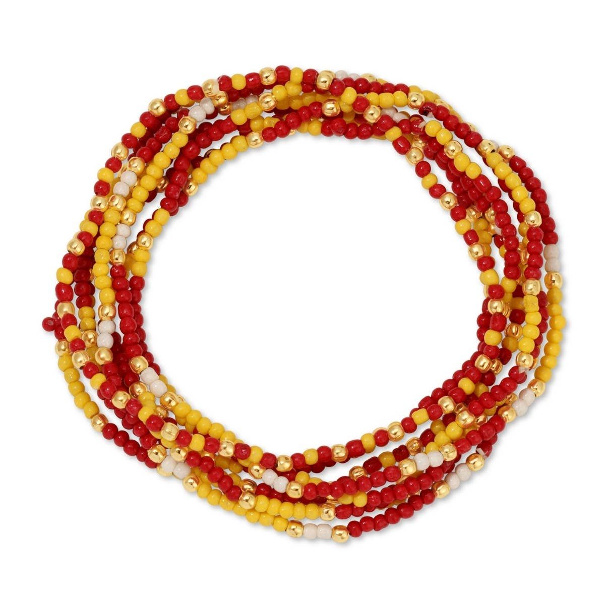 Stretch Seed Bead GAME DAY Bracelets Stretch Seed Bead GAME DAY Bracelets