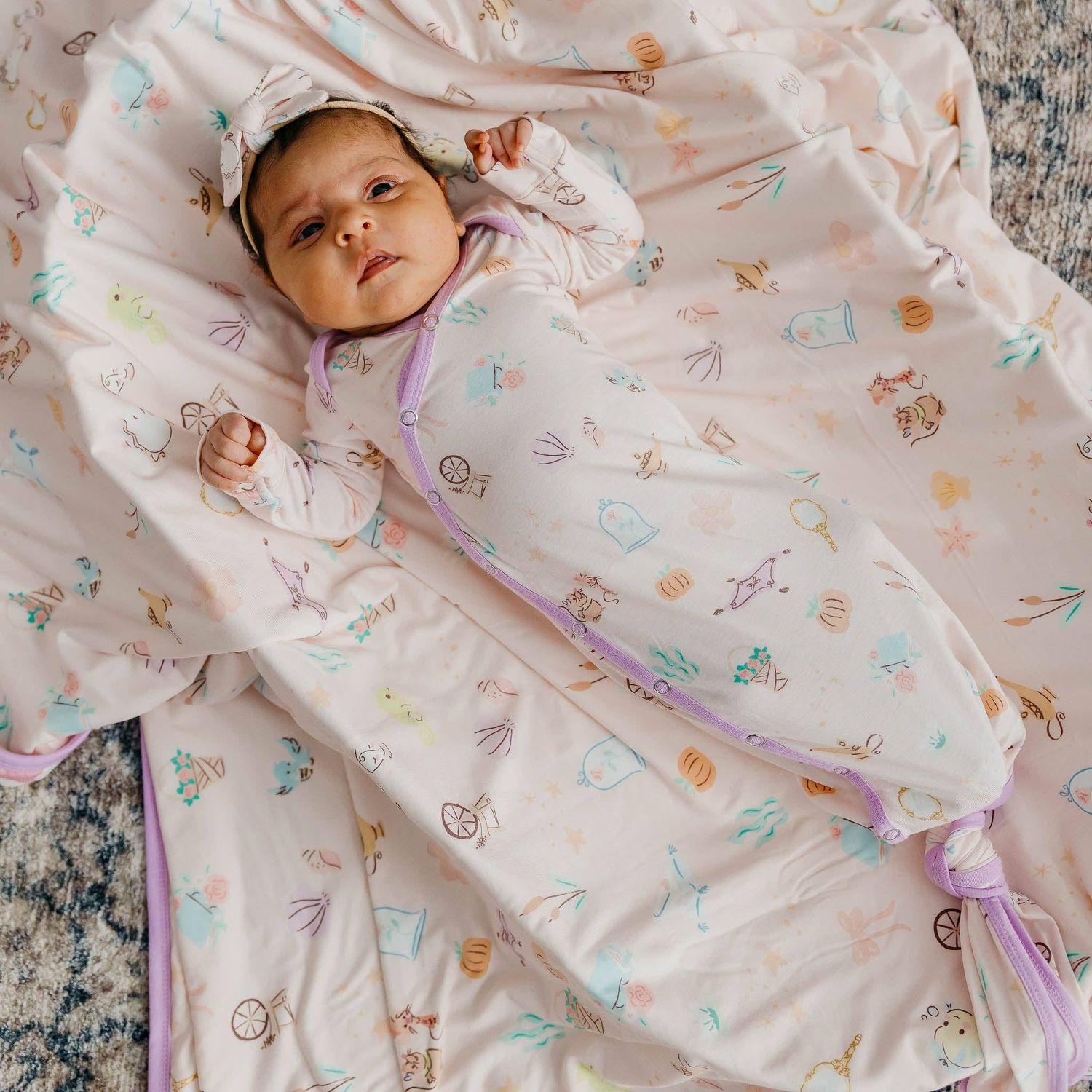 Newborn Knotted Gown - Enchanted Friends