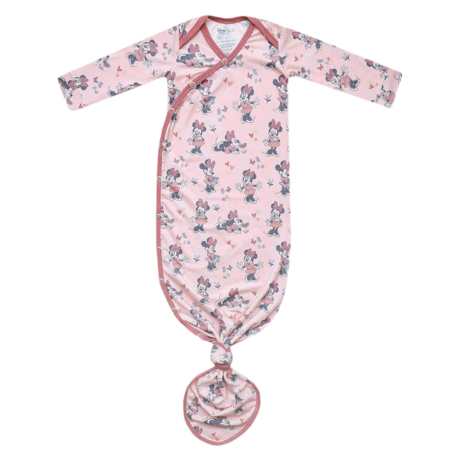 Newborn Knotted Gown - Minnie Mouse