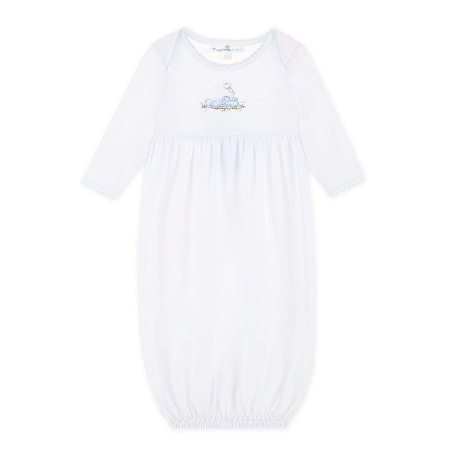 Choo Choo Train Gathered Gown