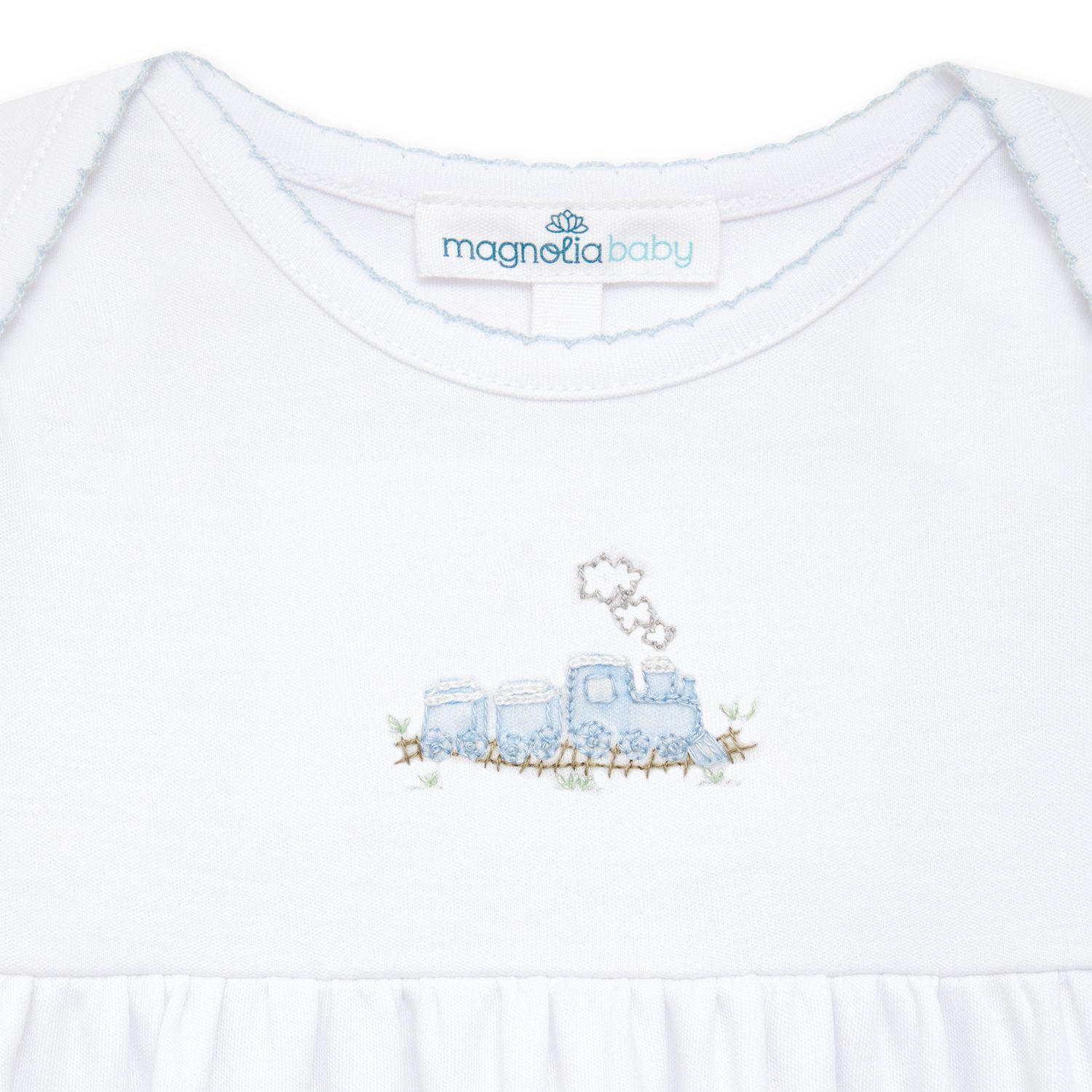 Choo Choo Train Gathered Gown