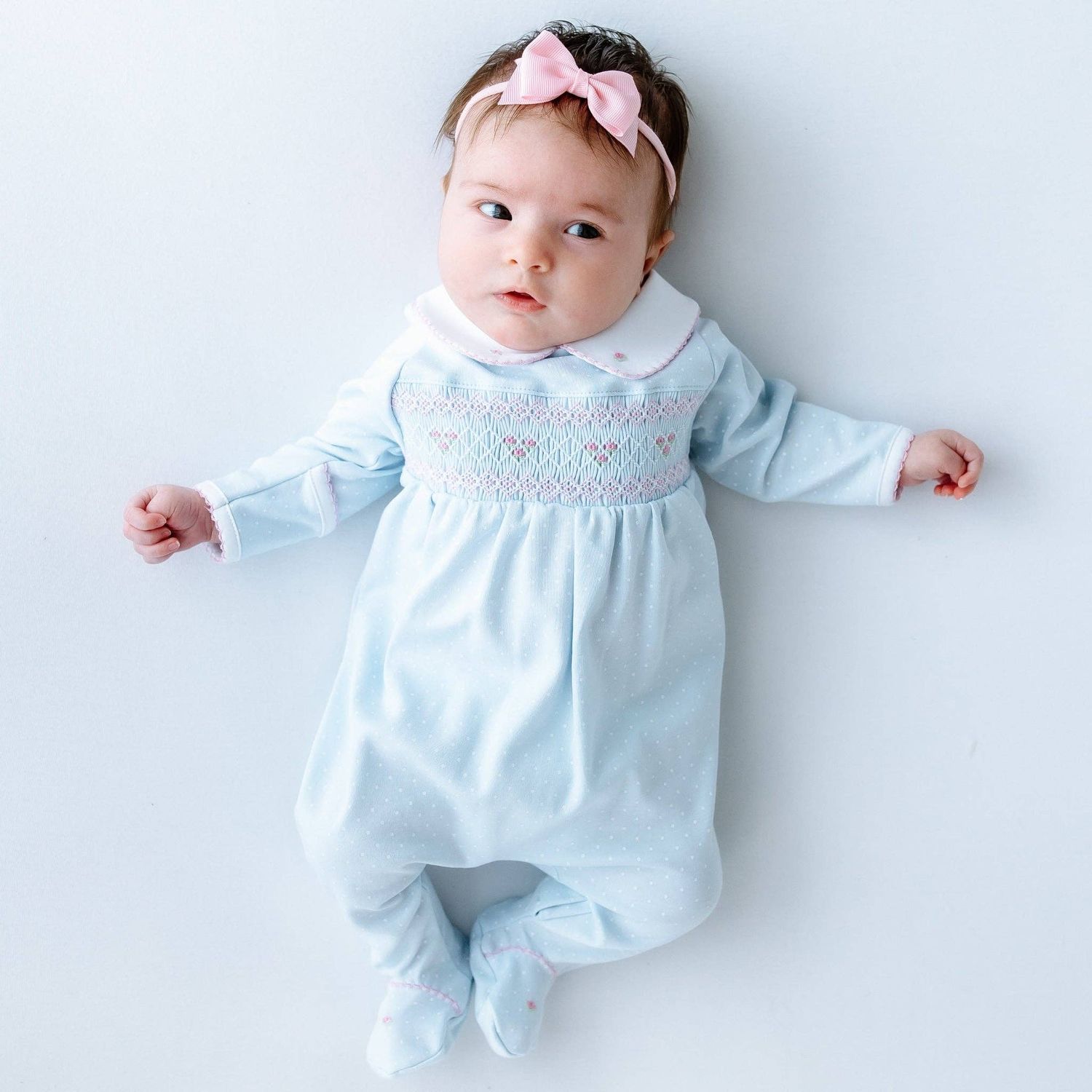 Piper's Classics Smocked Footie