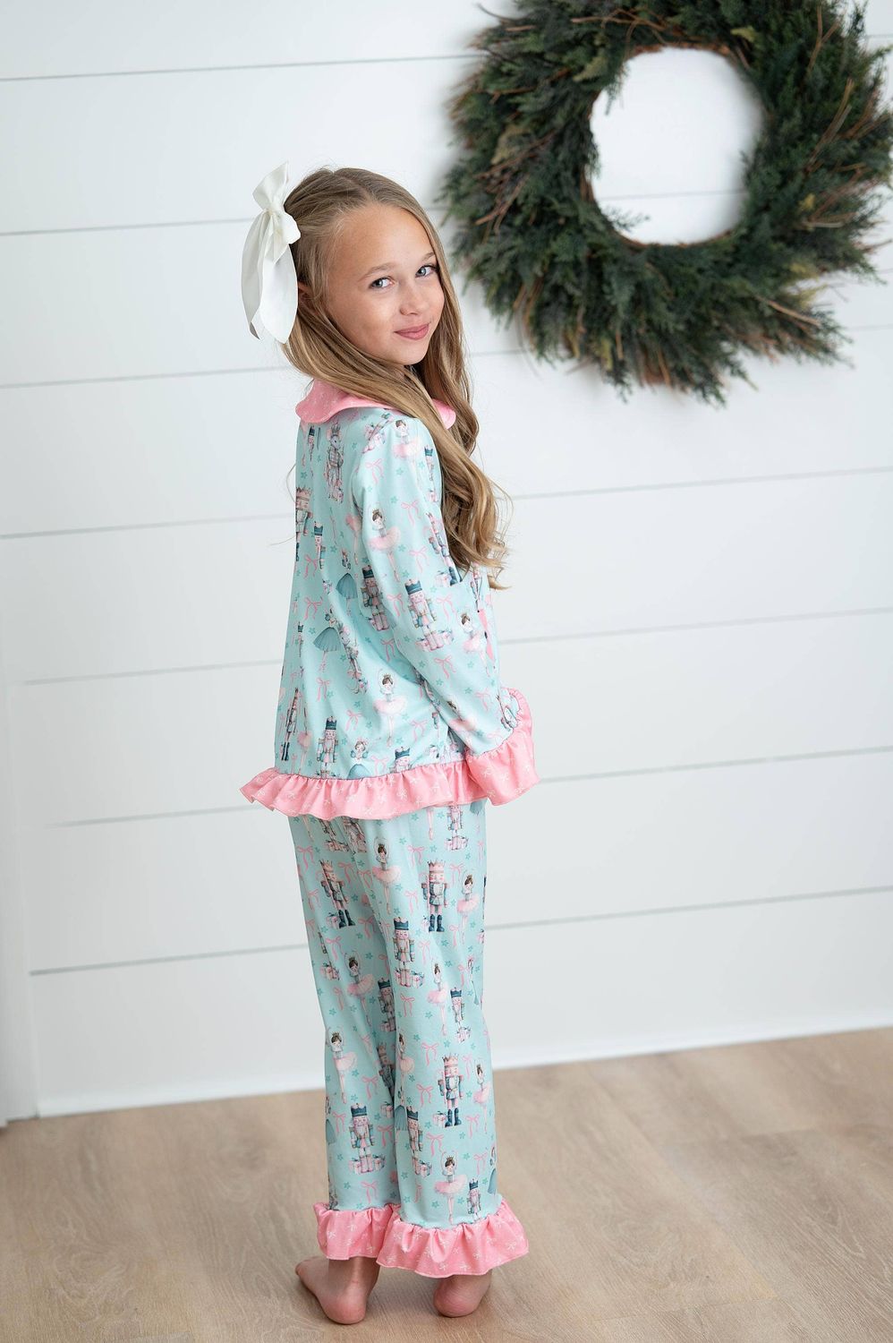 Girls Nutcracker Dreams Holiday Christmas Winter Lounge Set
