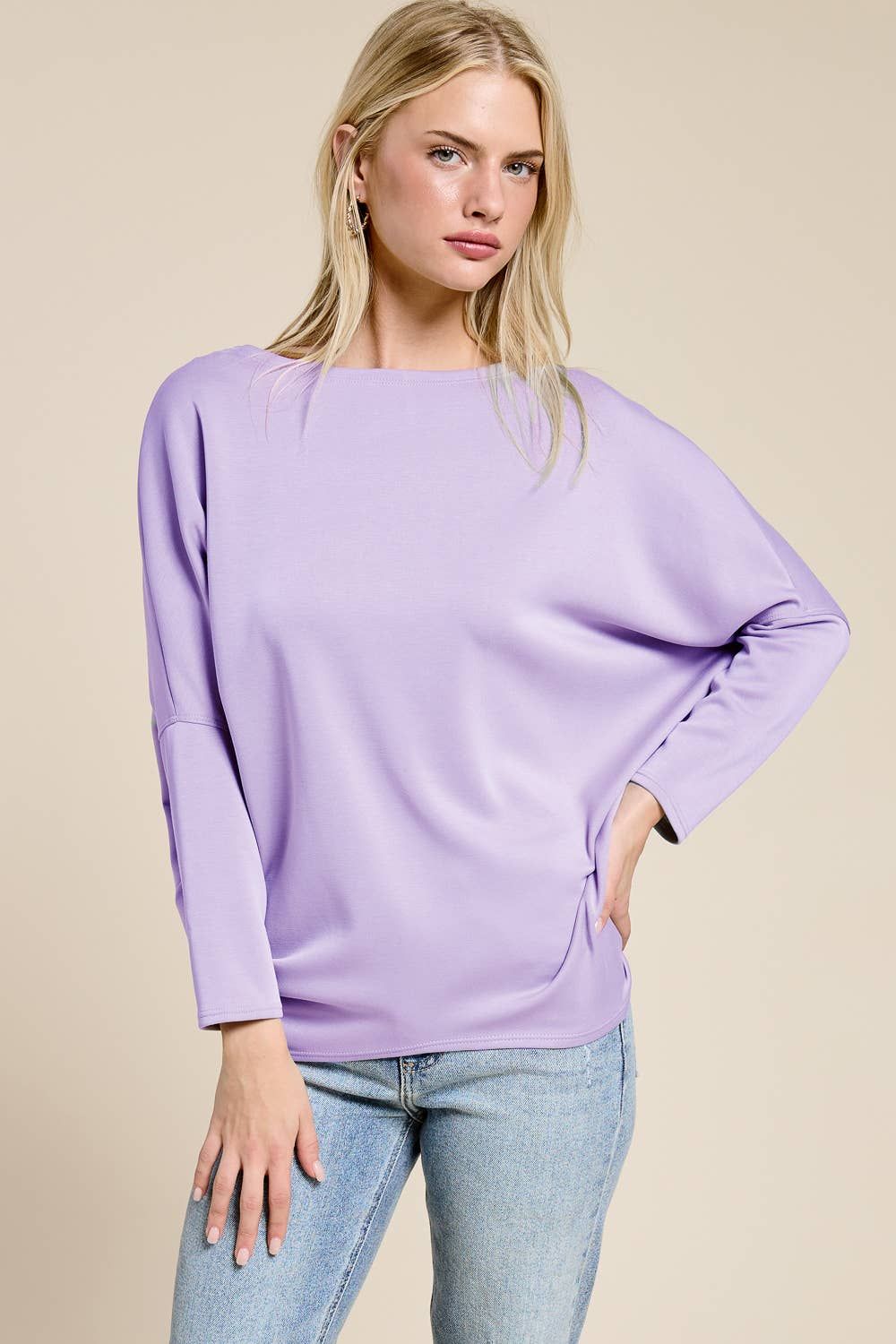 Signature Scuba Dolman Top