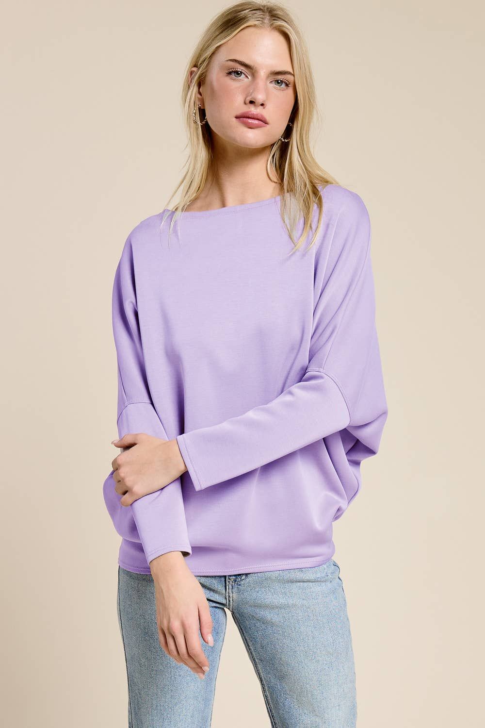 Signature Scuba Dolman Top