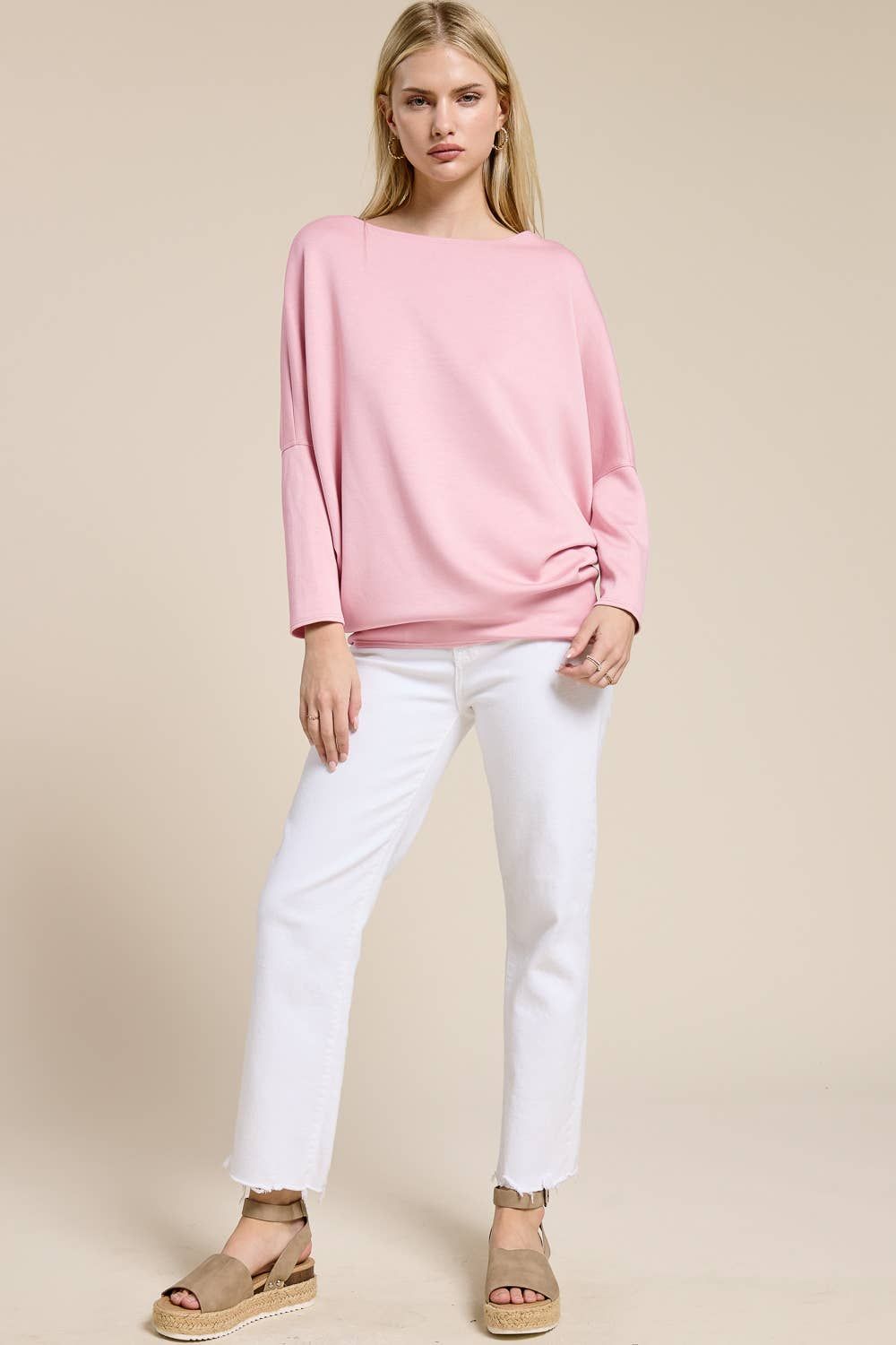 Signature Scuba Dolman Top