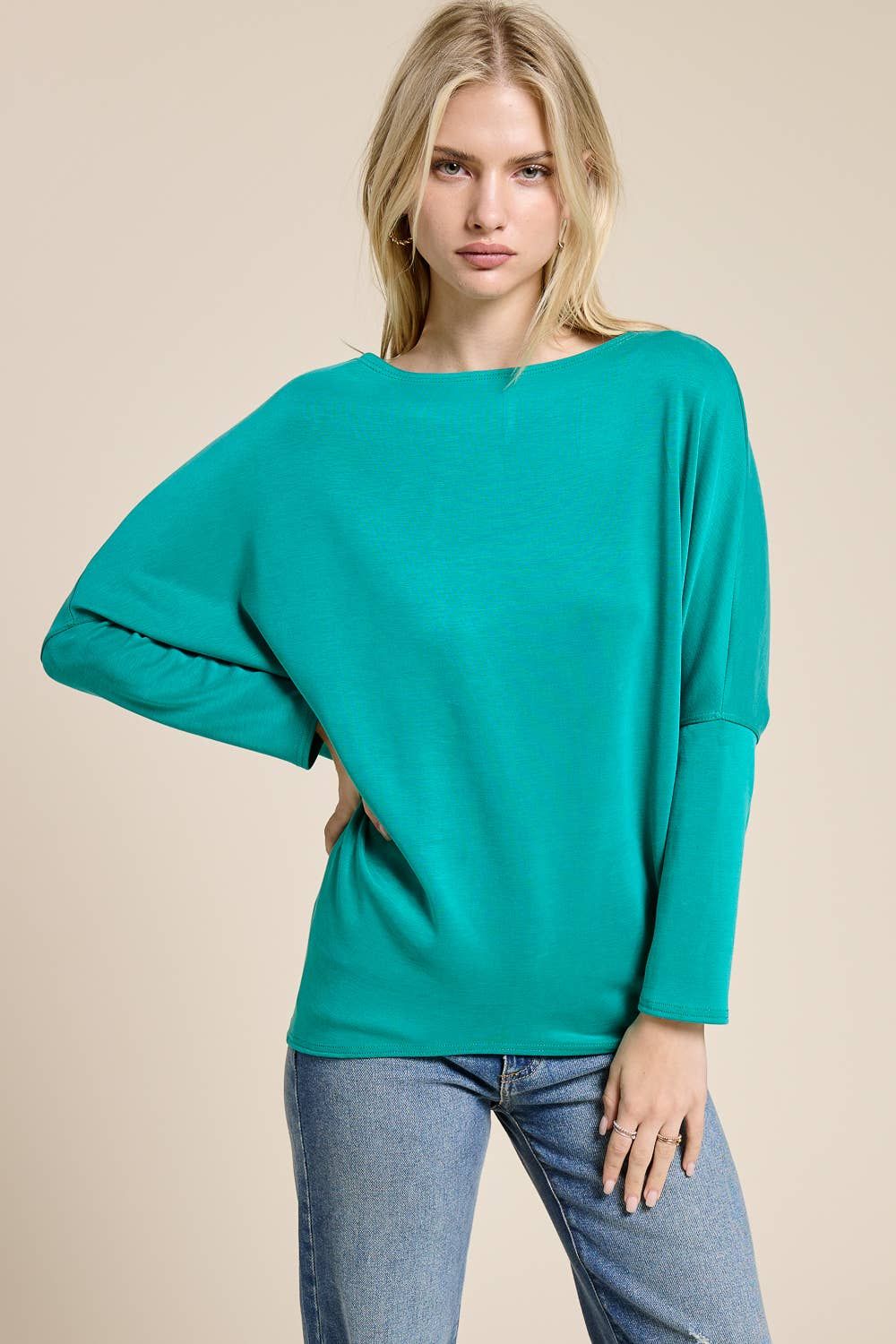 Signature Scuba Dolman Top