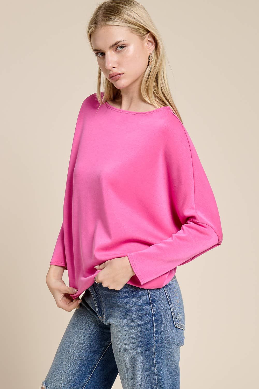 Signature Scuba Dolman Top