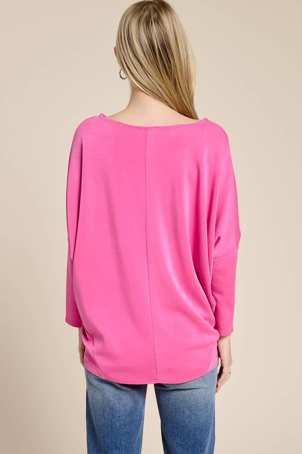 Signature Scuba Dolman Top