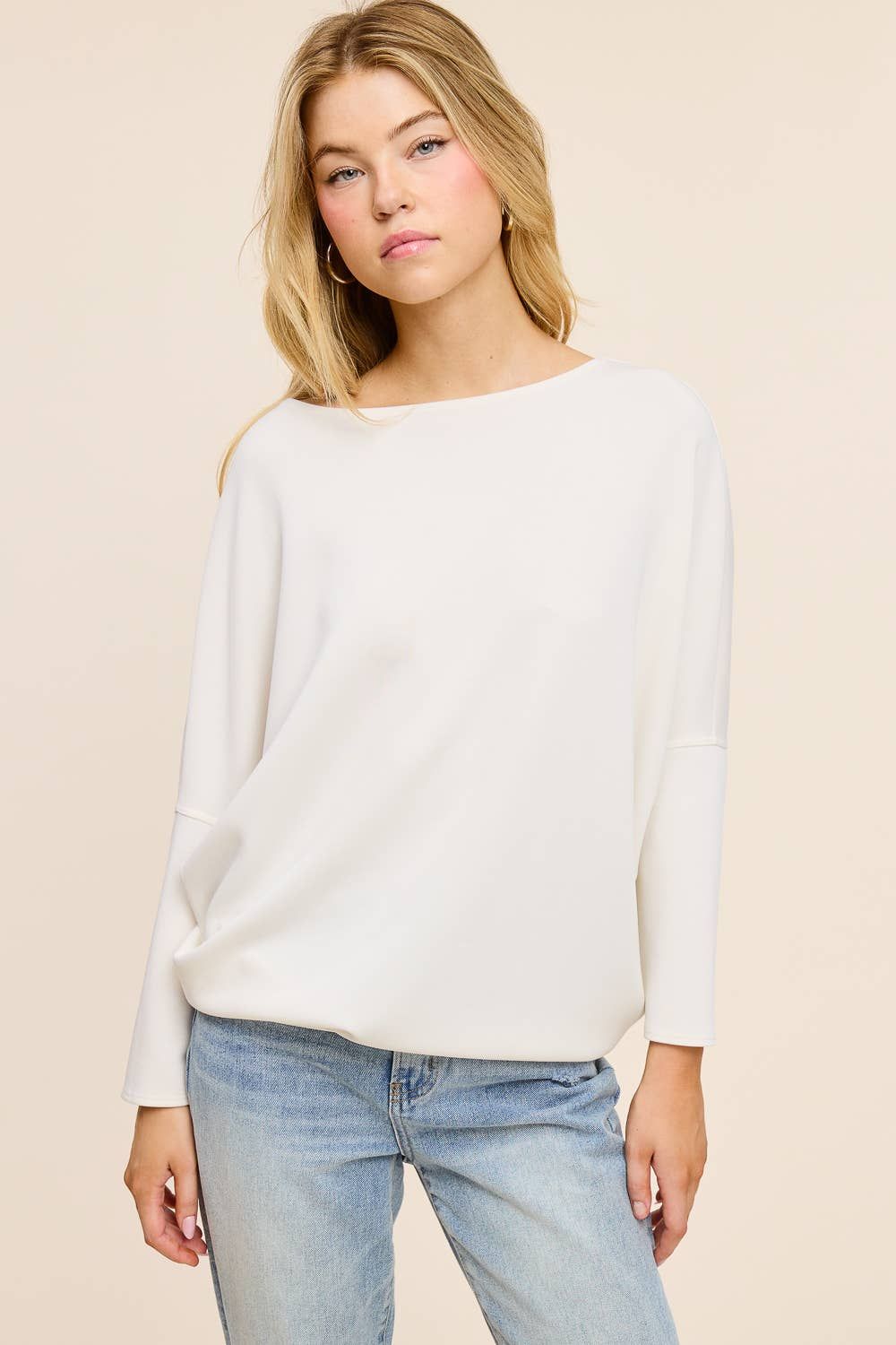 Signature Scuba Dolman Top