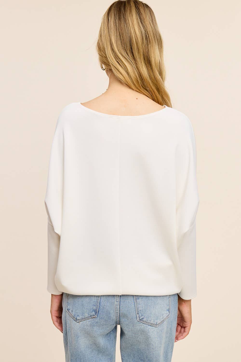 Signature Scuba Dolman Top