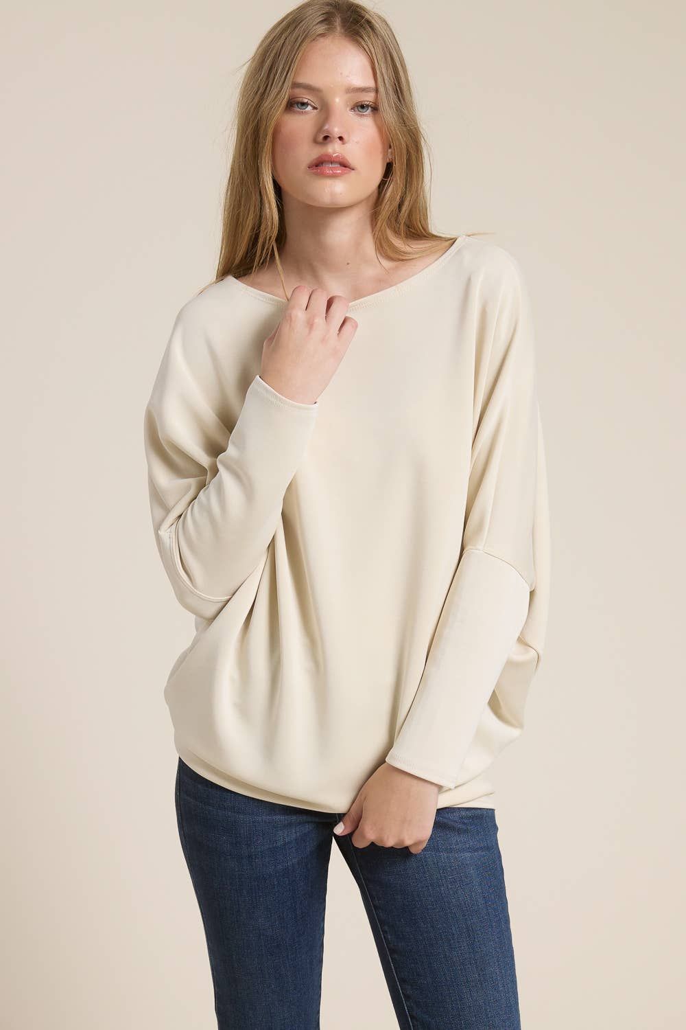 Signature Scuba Dolman Top