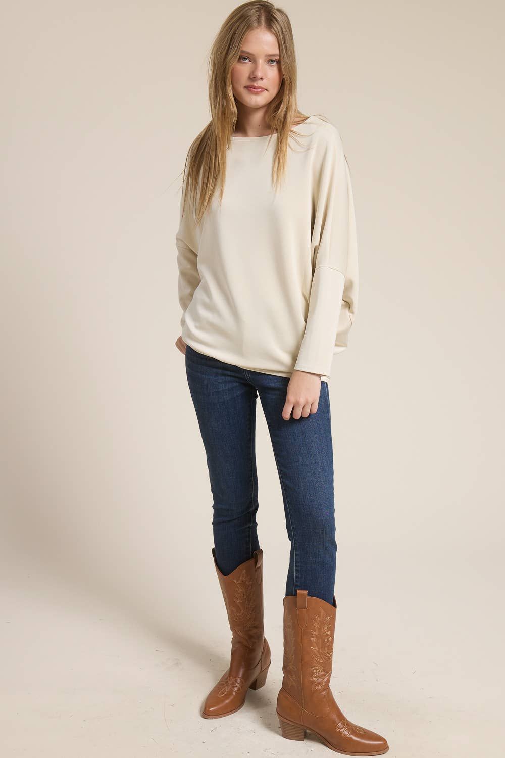 Signature Scuba Dolman Top