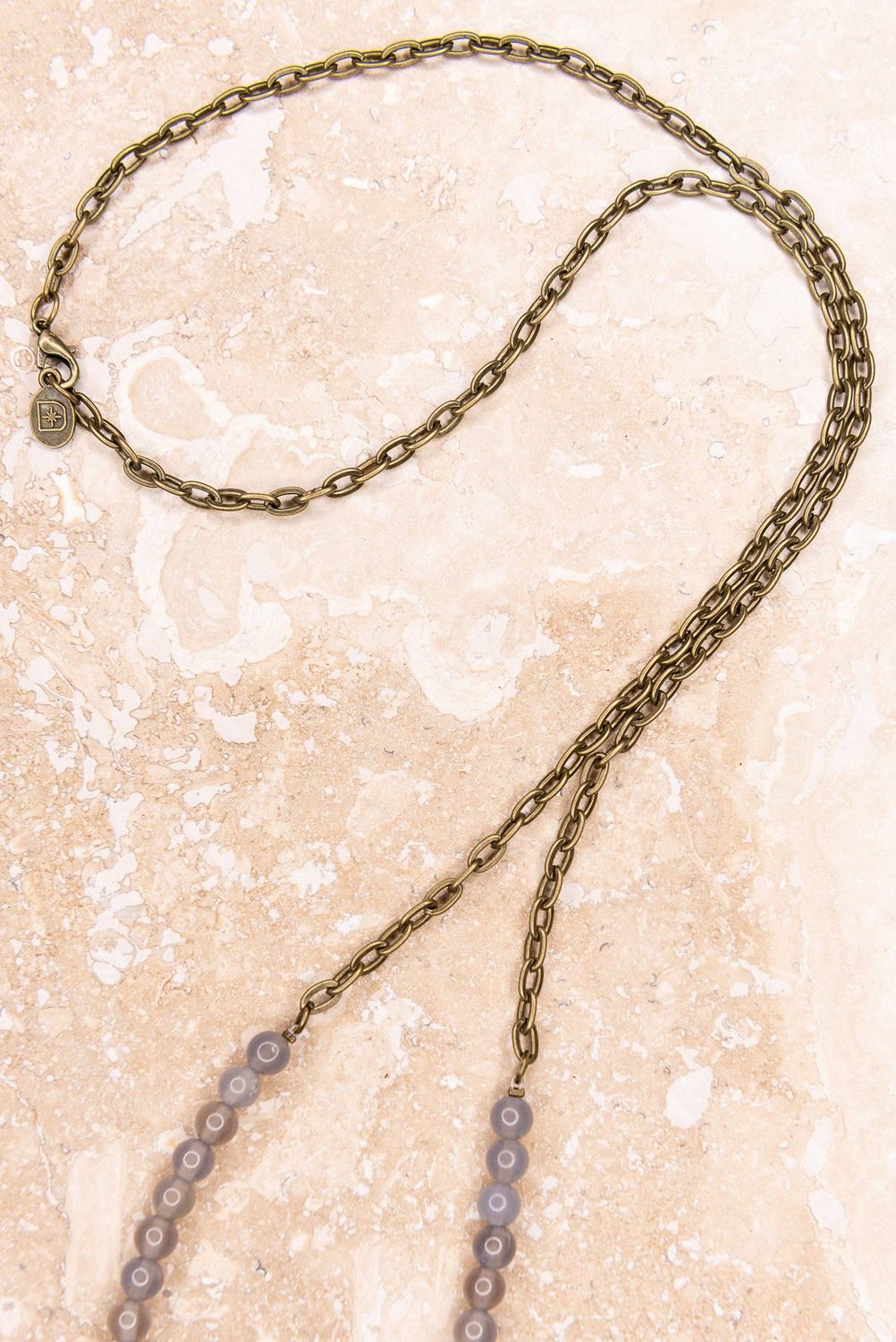 Gianna Necklace in Crystal