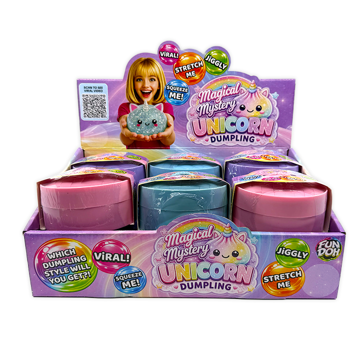 Fun Doh Unicorn Mystery Dumpling Squishy Toy