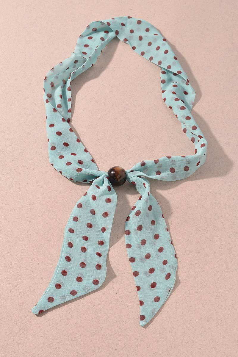 Scarf Tie Necklace
