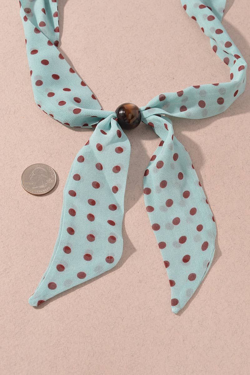 Scarf Tie Necklace