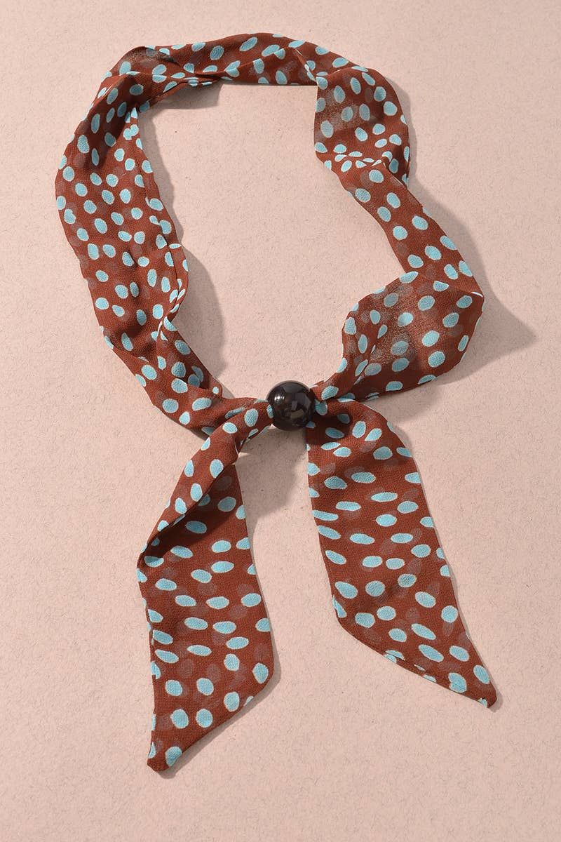Scarf Tie Necklace