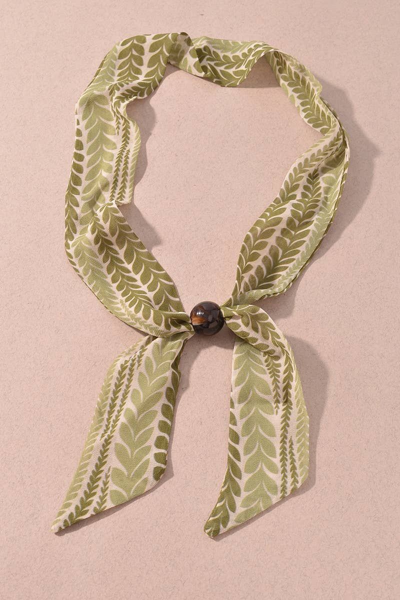 Scarf Tie Necklace