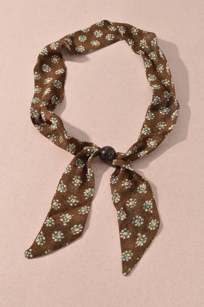 Scarf Tie Necklace