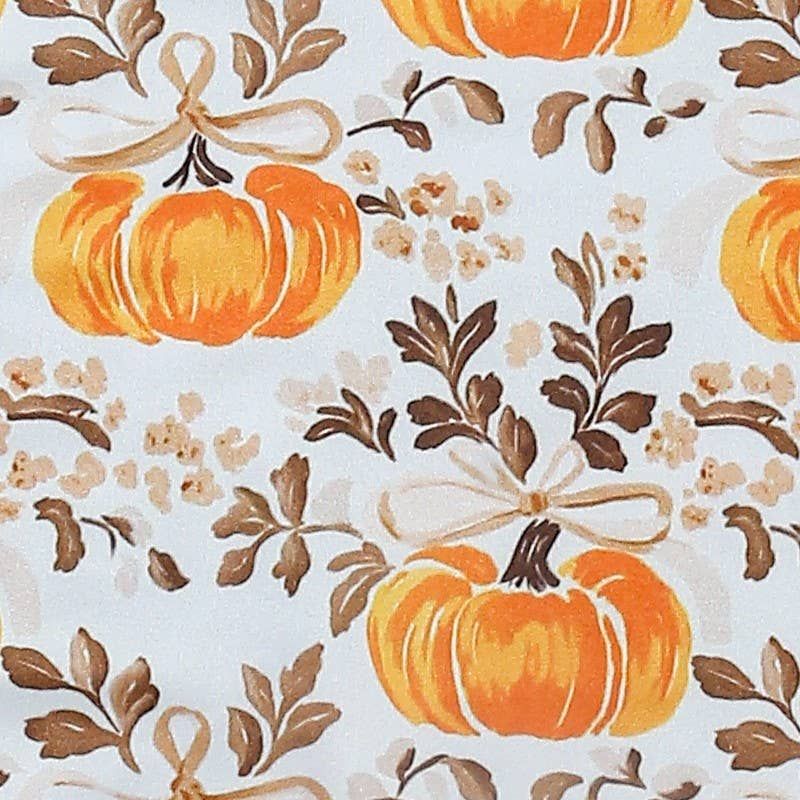Pumpkin Spice Stripes Girls Set