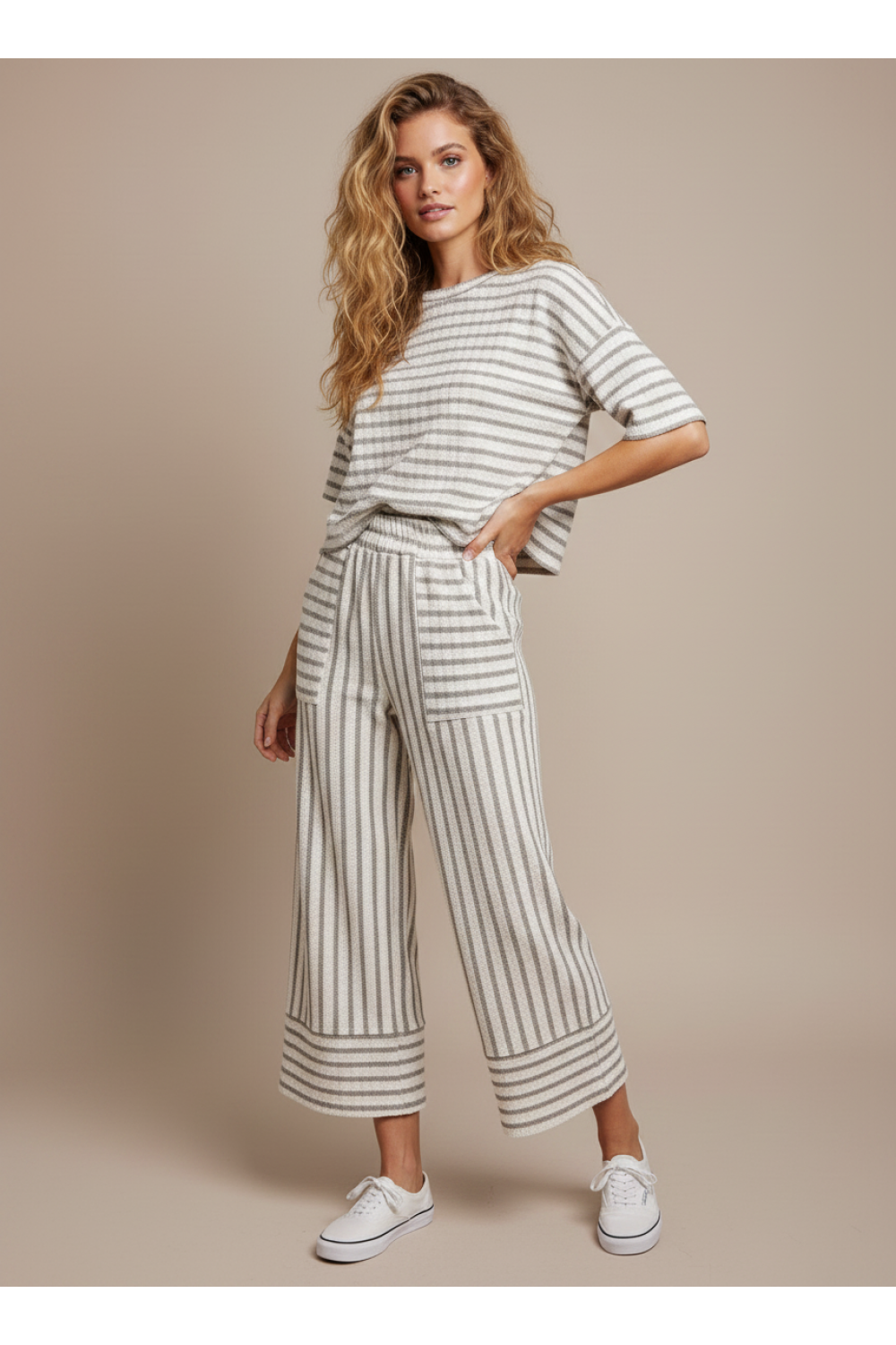 Coastal Stripe Knit set