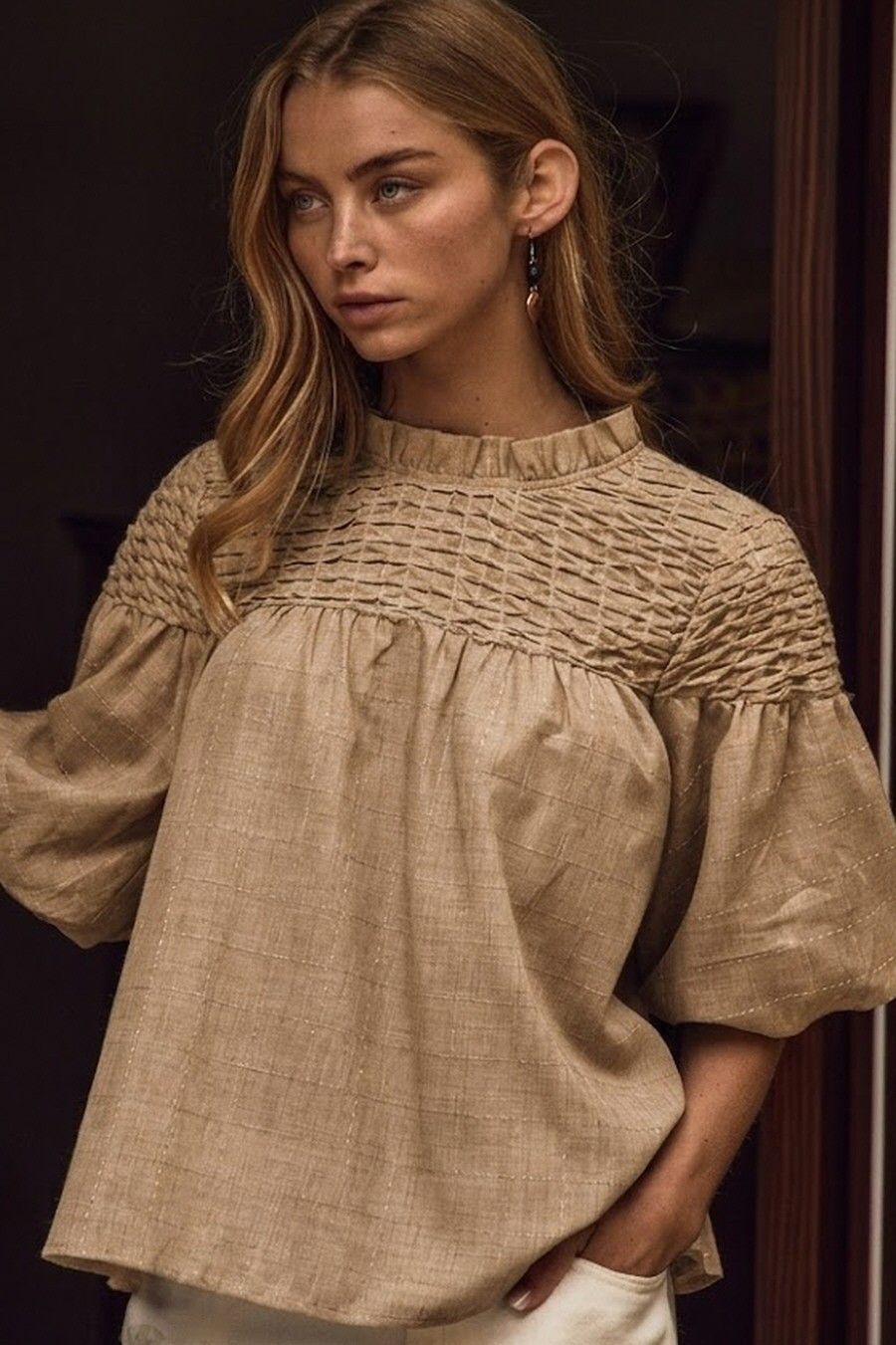 The Anne Marie Blouse