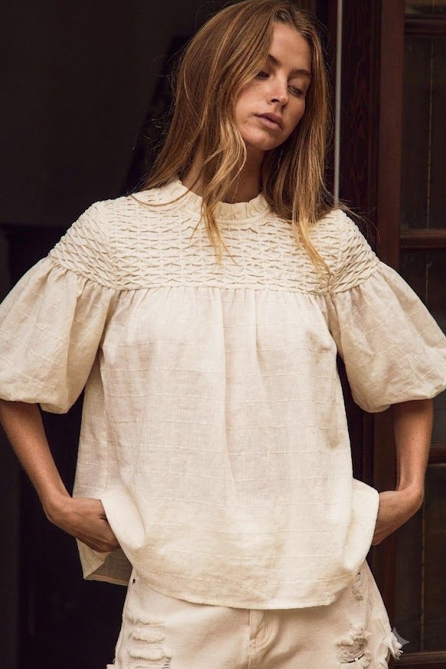 The Anne Marie Blouse