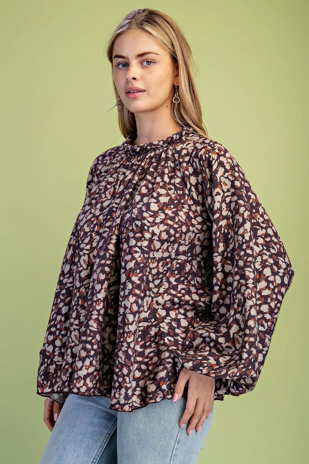 Leopard Print Top