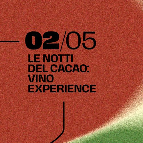 Le notti del cacao: Vino Experience  - 02/05 h 19.30