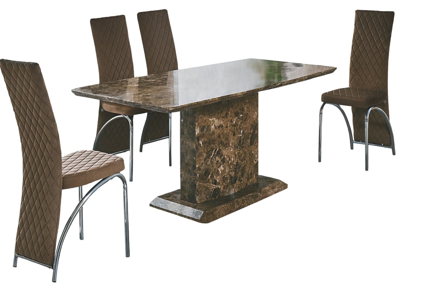 Andrea Dinning Table + 6 Chairs