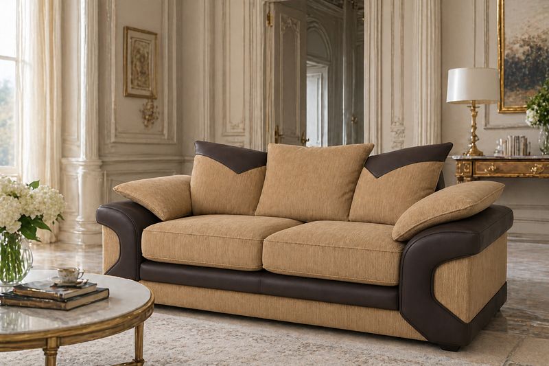 Dino Jumbo Cord 2 seater Sofa