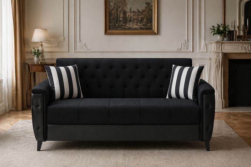 Turkish Rose 2 + 3 Seater Sofa Bed