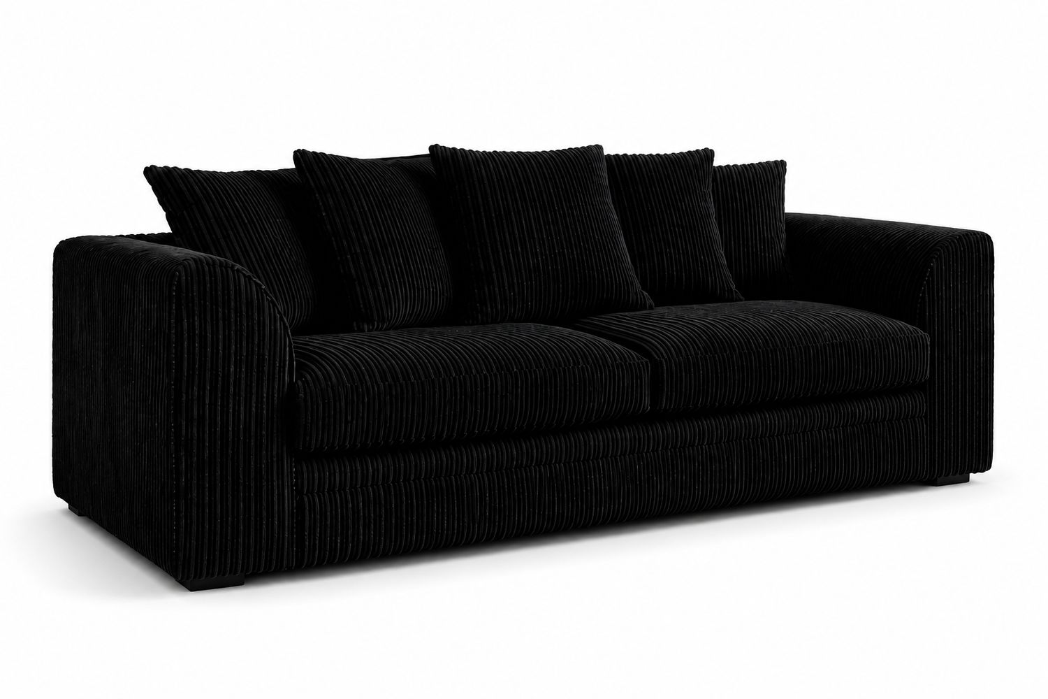 Manny 3 Seater Jumbo Cord Sofa